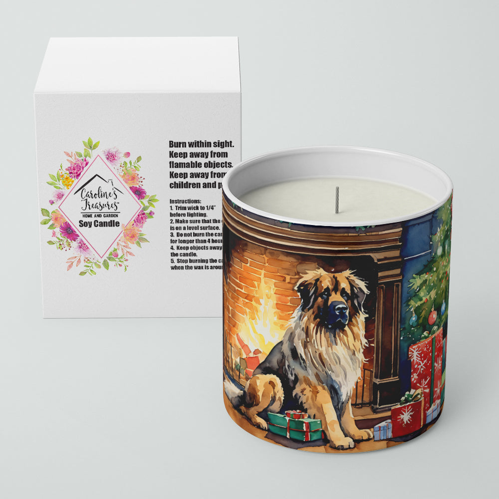 Buy this Leonberger Cozy Christmas Decorative Soy Candle