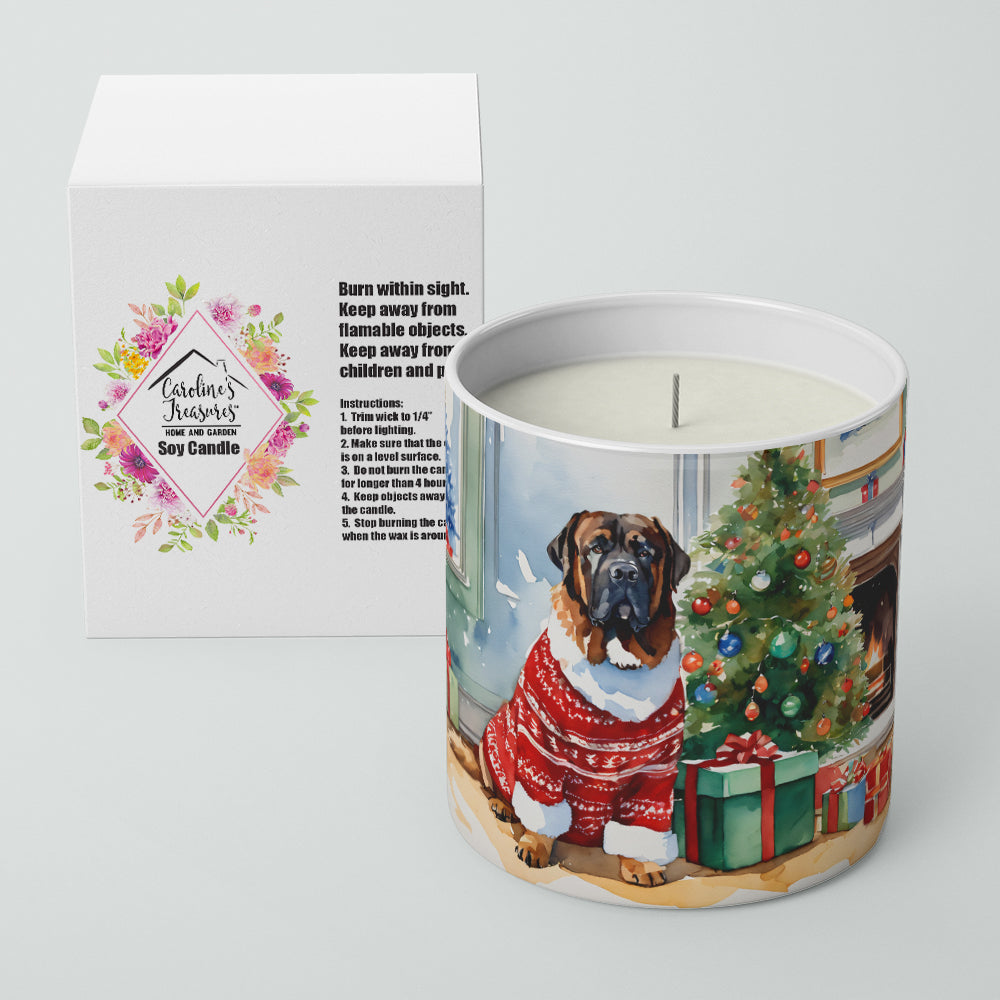 Buy this Tibetan Mastiff Cozy Christmas Decorative Soy Candle