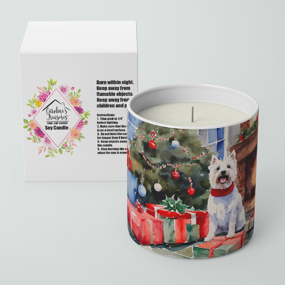 Buy this Westie Cozy Christmas Decorative Soy Candle