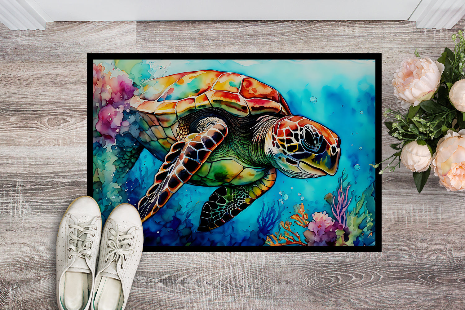 Buy this Loggerhead Sea Turtle Doormat