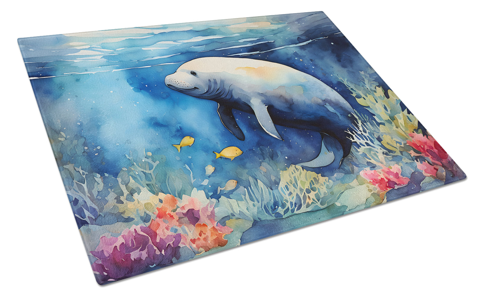 Buy this Manatee Glass Cutting Board Large