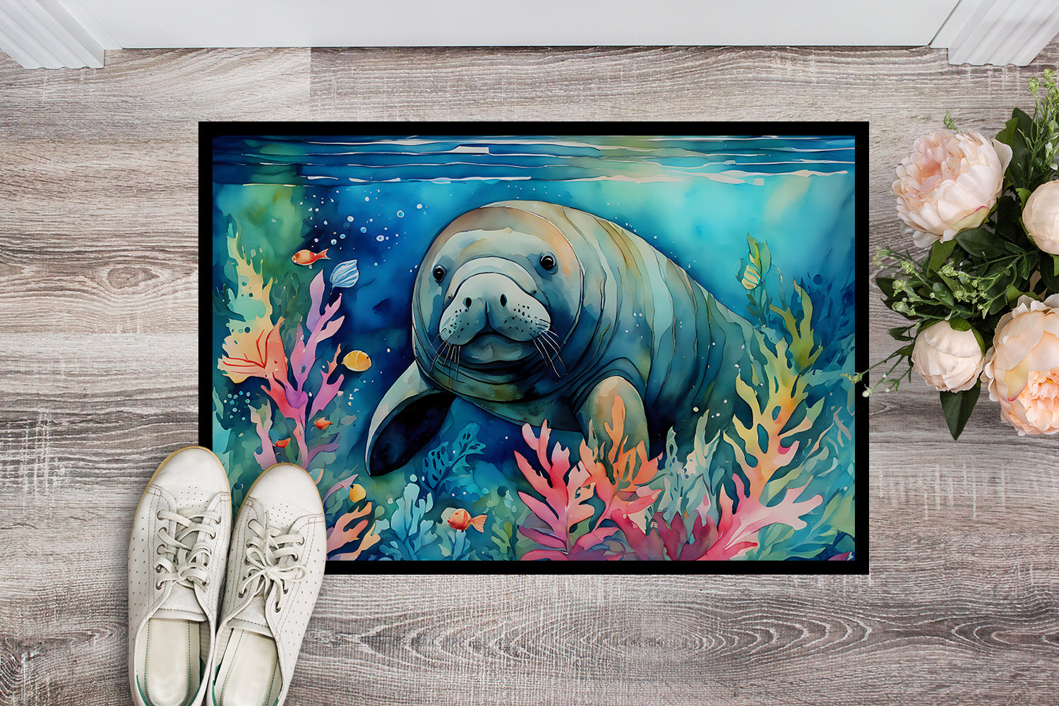 Buy this Manatee Doormat