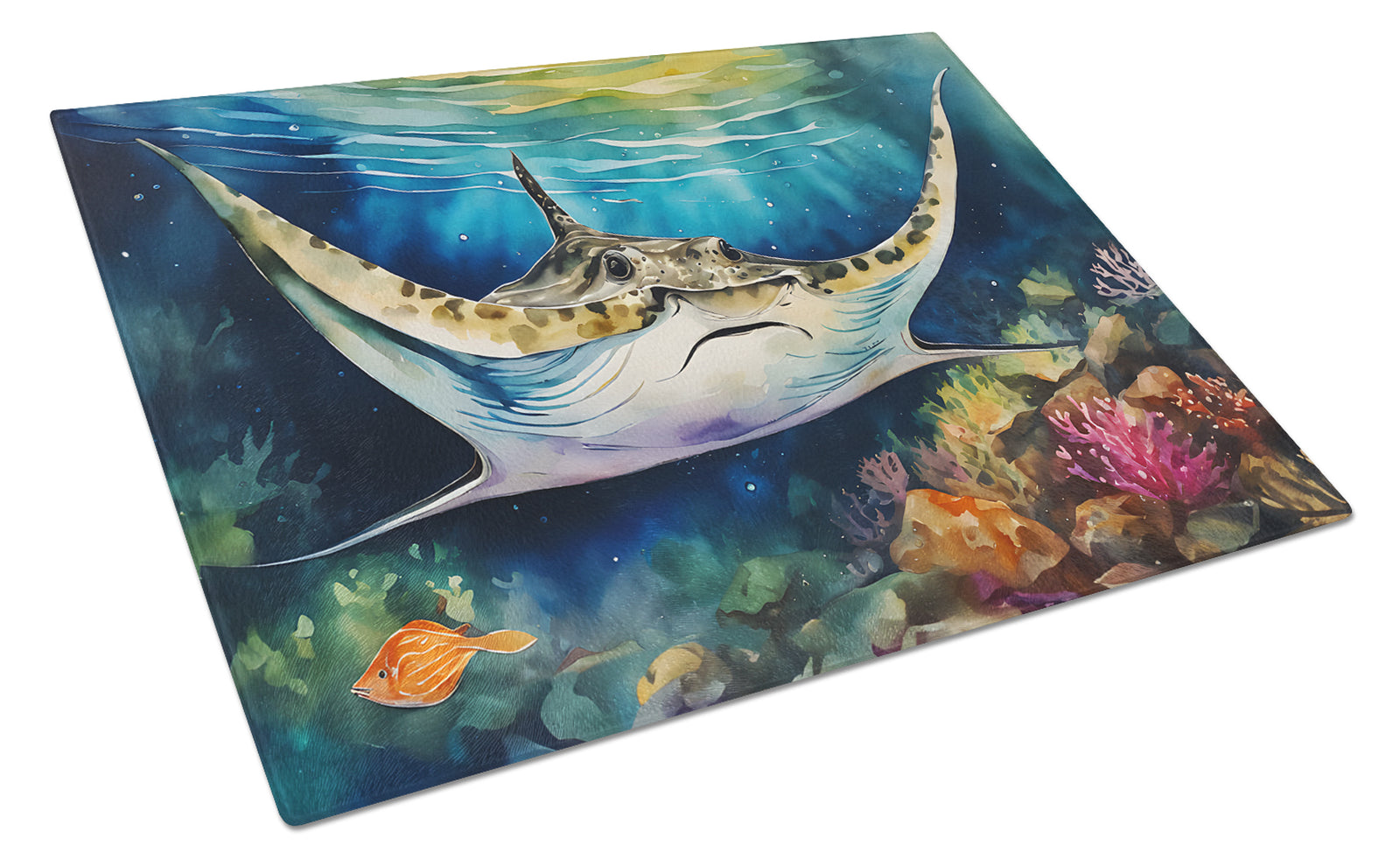 Buy this Sting Ray Glass Cutting Board Large