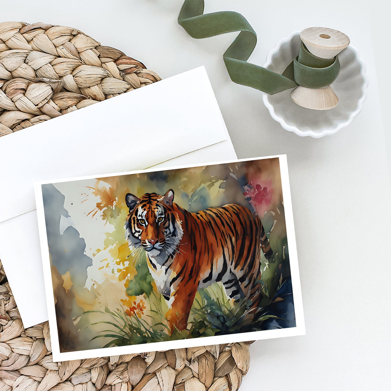 Buy this Bengal Tiger Greeting Cards Pack of 8