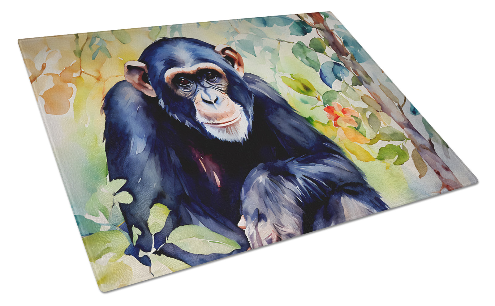 Buy this Chimpanzee Glass Cutting Board Large