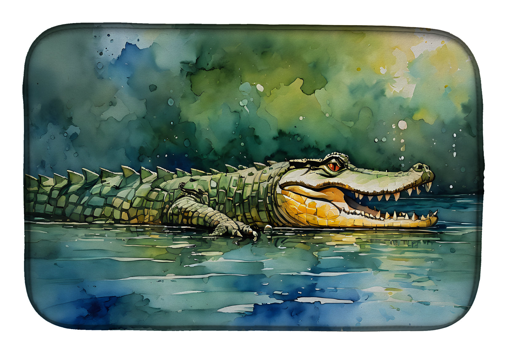 Buy this Crocodile Dish Drying Mat