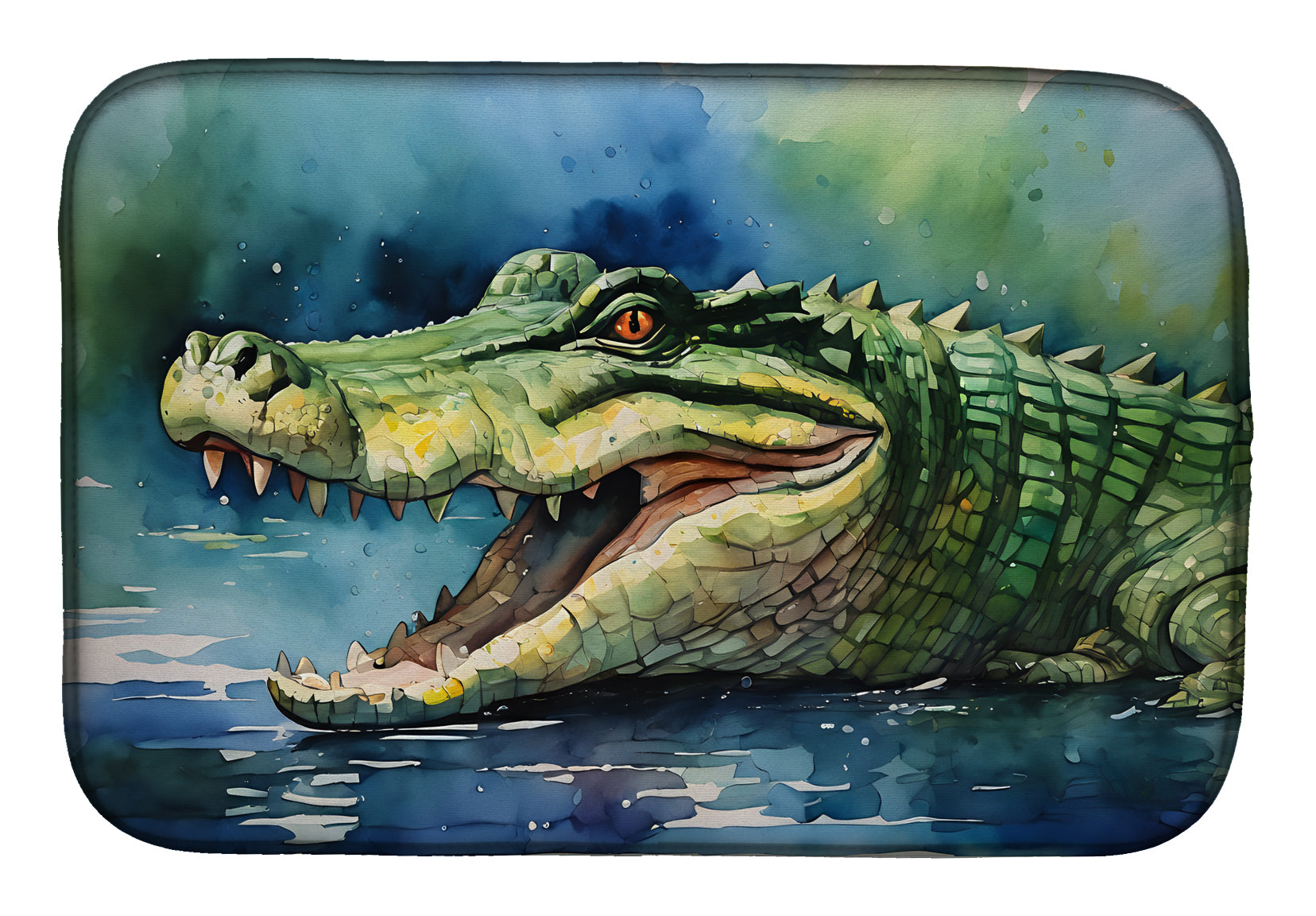 Buy this Crocodile Dish Drying Mat
