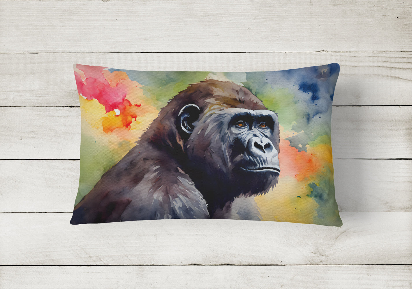 Gorilla Throw Pillow