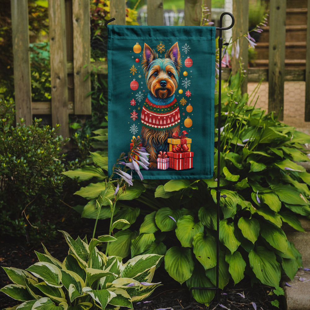 Buy this Australian Terrier Holiday Christmas Garden Flag