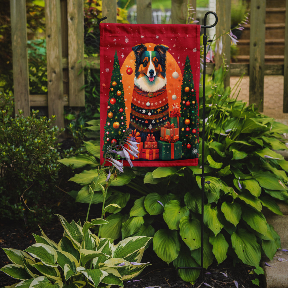 Buy this Collie Holiday Christmas Garden Flag