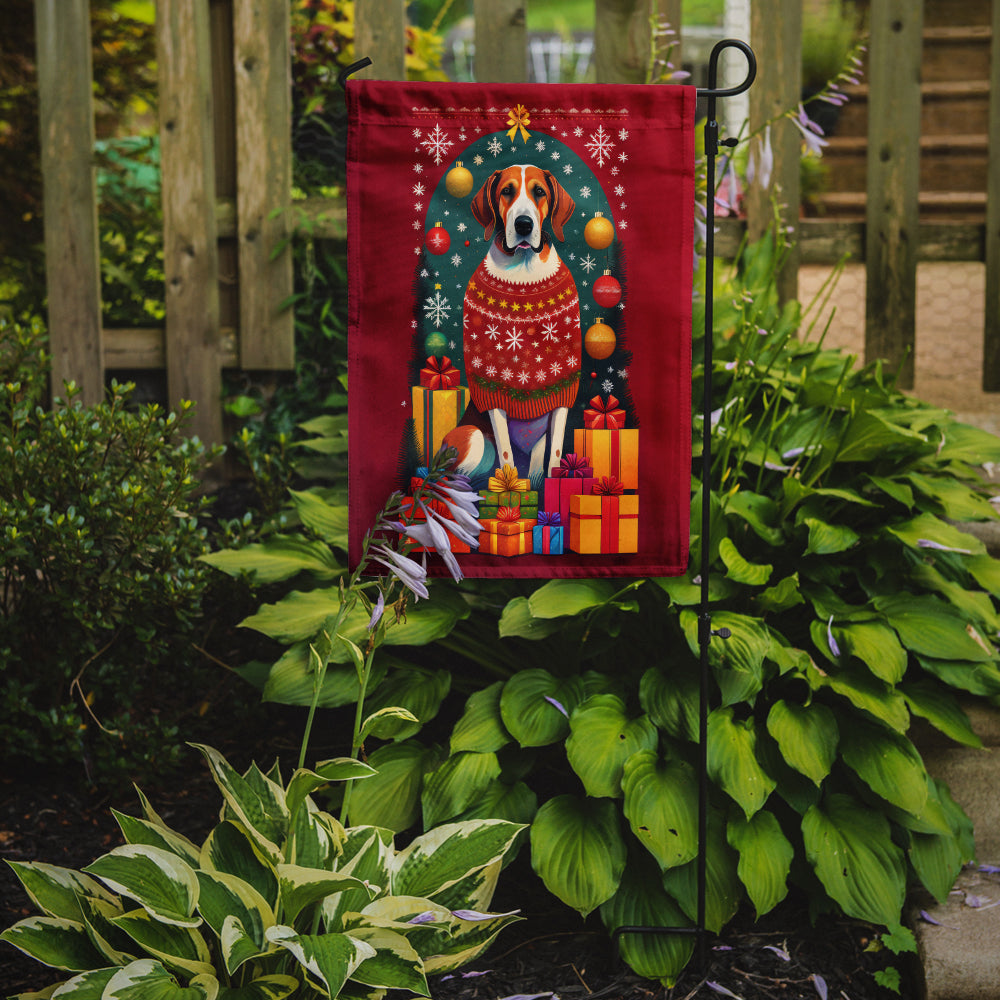 Buy this English Foxhound Holiday Christmas Garden Flag