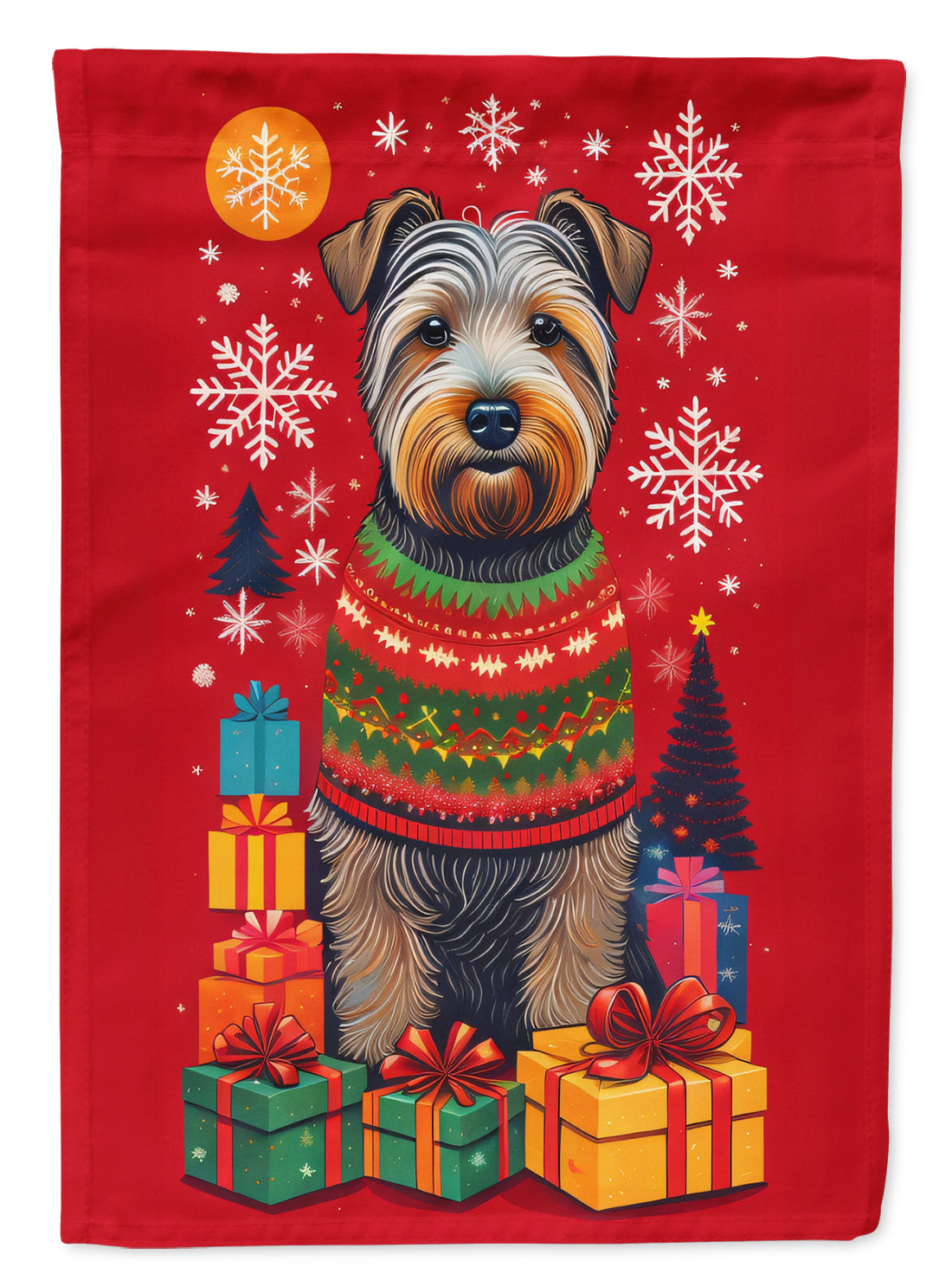 Buy this Glen of Imaal Terrier Holiday Christmas House Flag