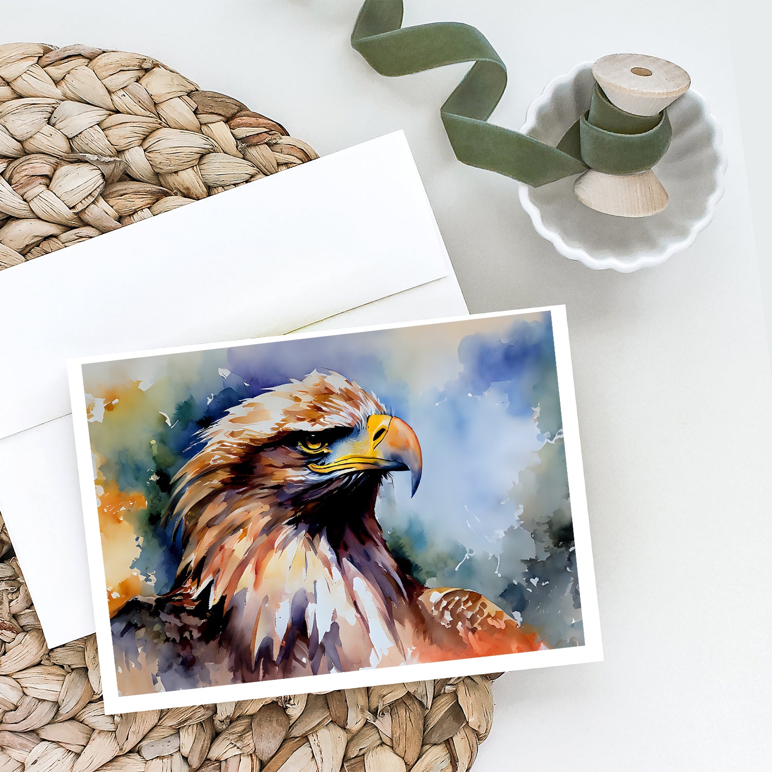 Buy this Eagle Greeting Cards Pack of 8