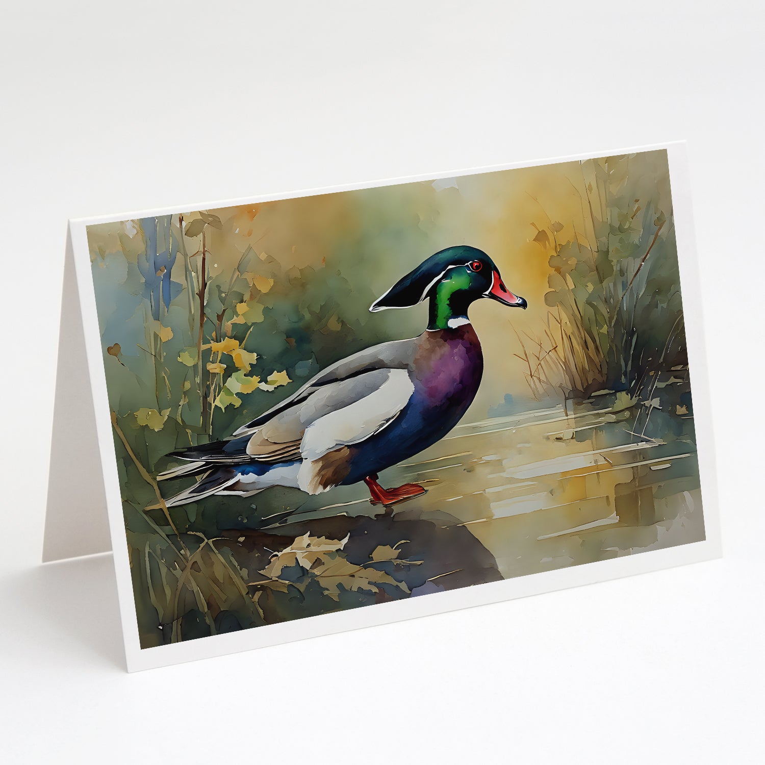 Buy this Wood Duck Greeting Cards Pack of 8