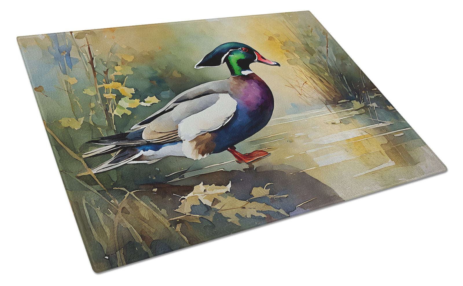 Buy this Wood Duck Glass Cutting Board