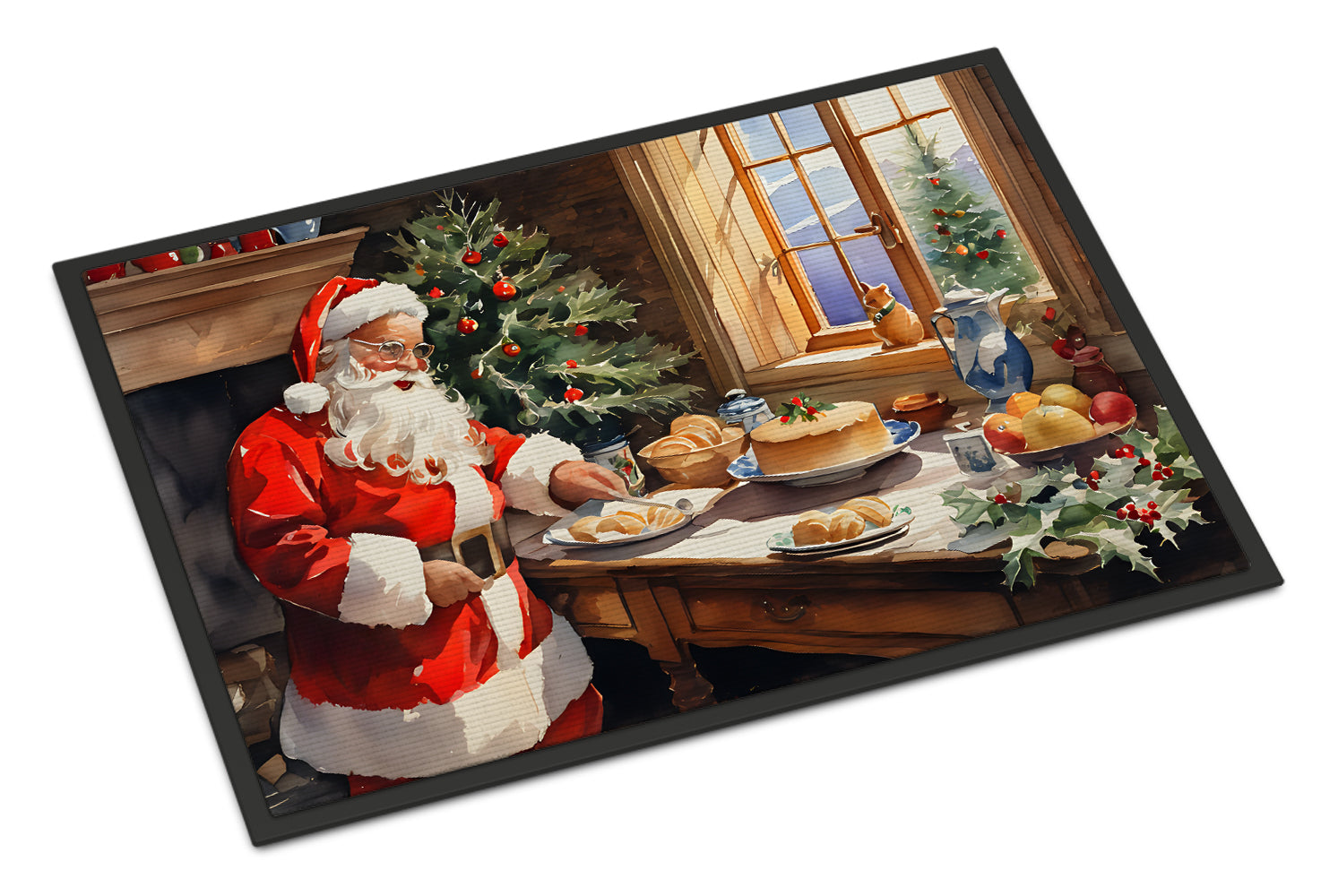 Buy this Cookies with Santa Claus Doormat