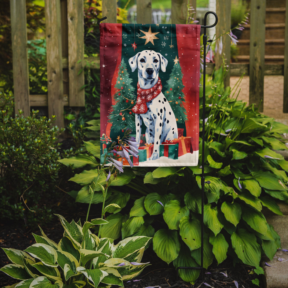 Buy this Dalmatian Christmas Garden Flag
