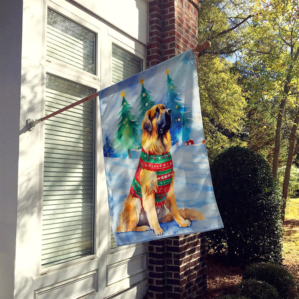 Buy this Leonberger Christmas House Flag