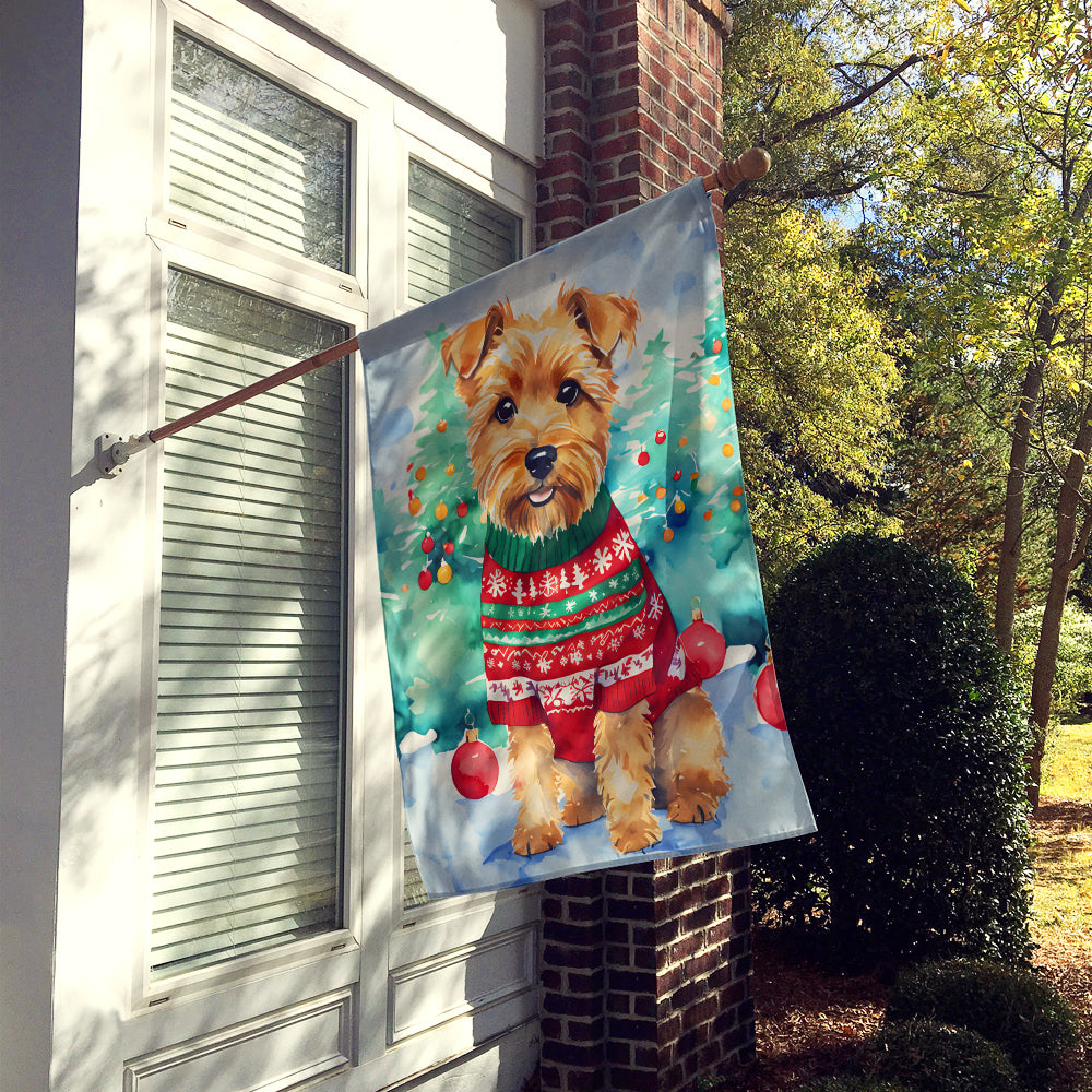 Buy this Norfolk Terrier Christmas House Flag