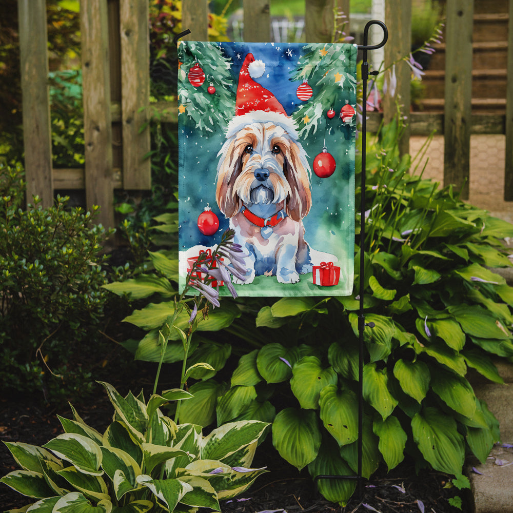 Buy this Petit Basset Griffon Vendeen Christmas Garden Flag