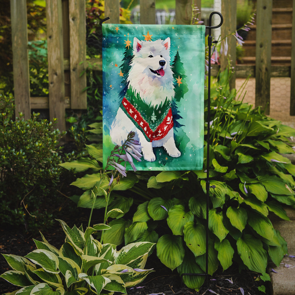 Buy this Samoyed Christmas Garden Flag