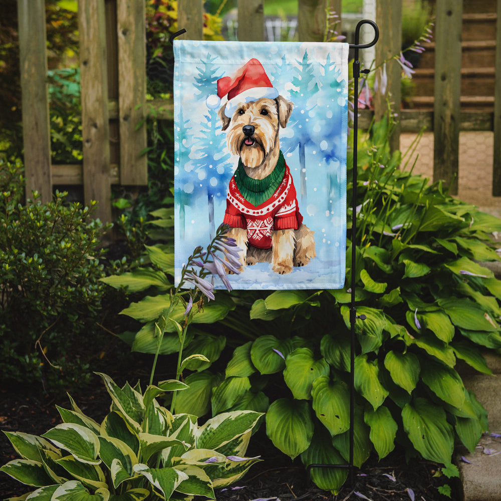 Buy this Wheaten Terrier Christmas Garden Flag