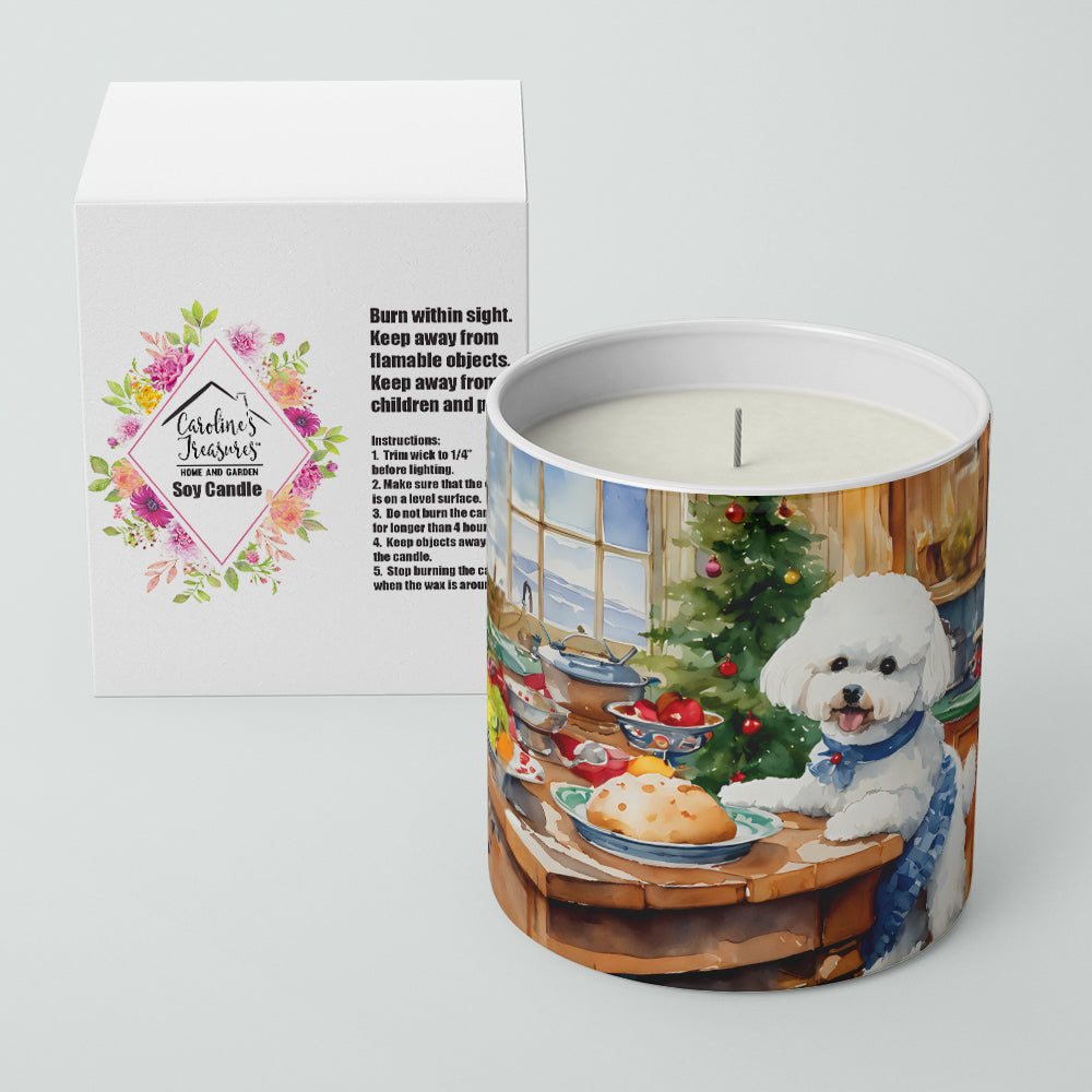Buy this Bichon Frise Christmas Cookies Decorative Soy Candle