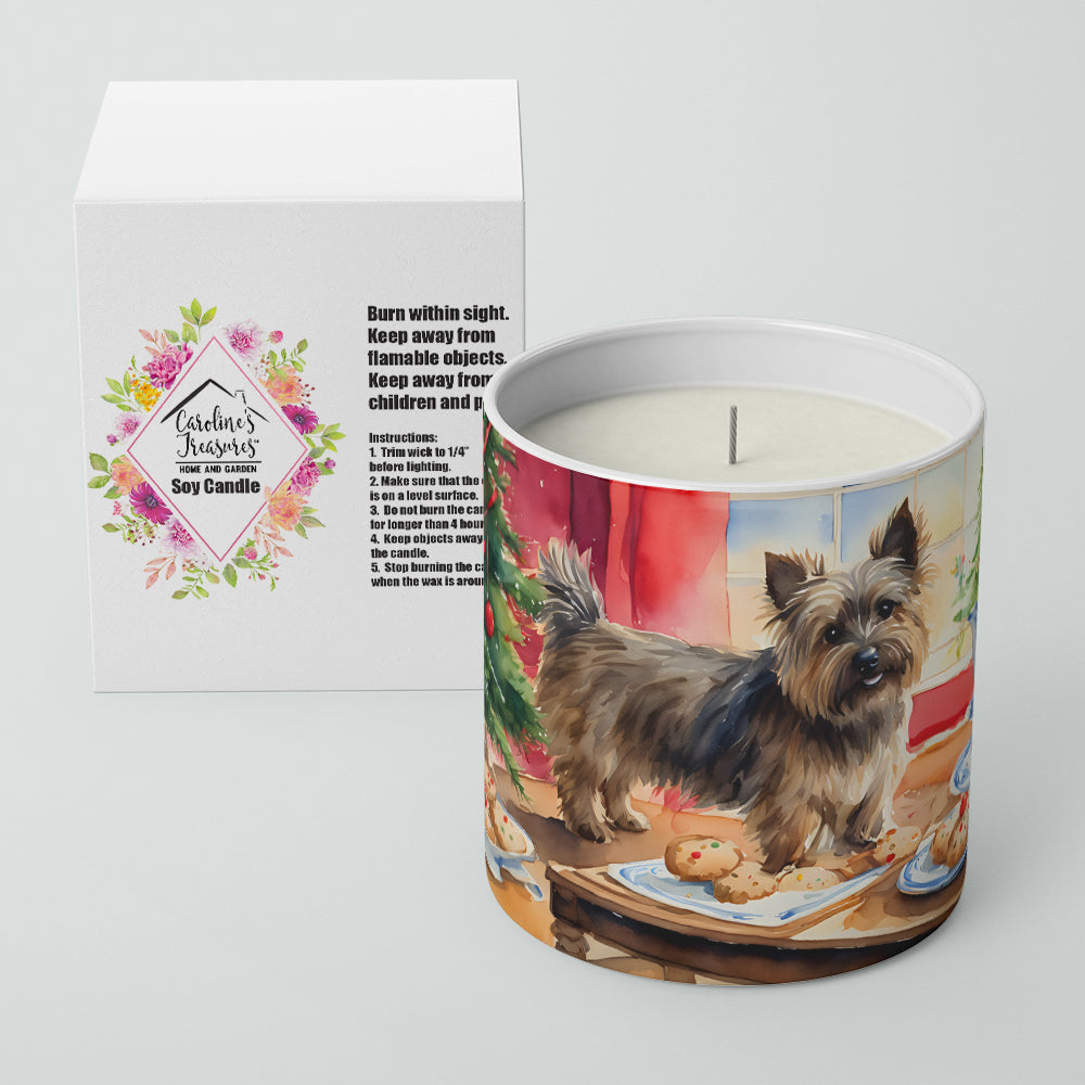 Buy this Cairn Terrier Christmas Cookies Decorative Soy Candle