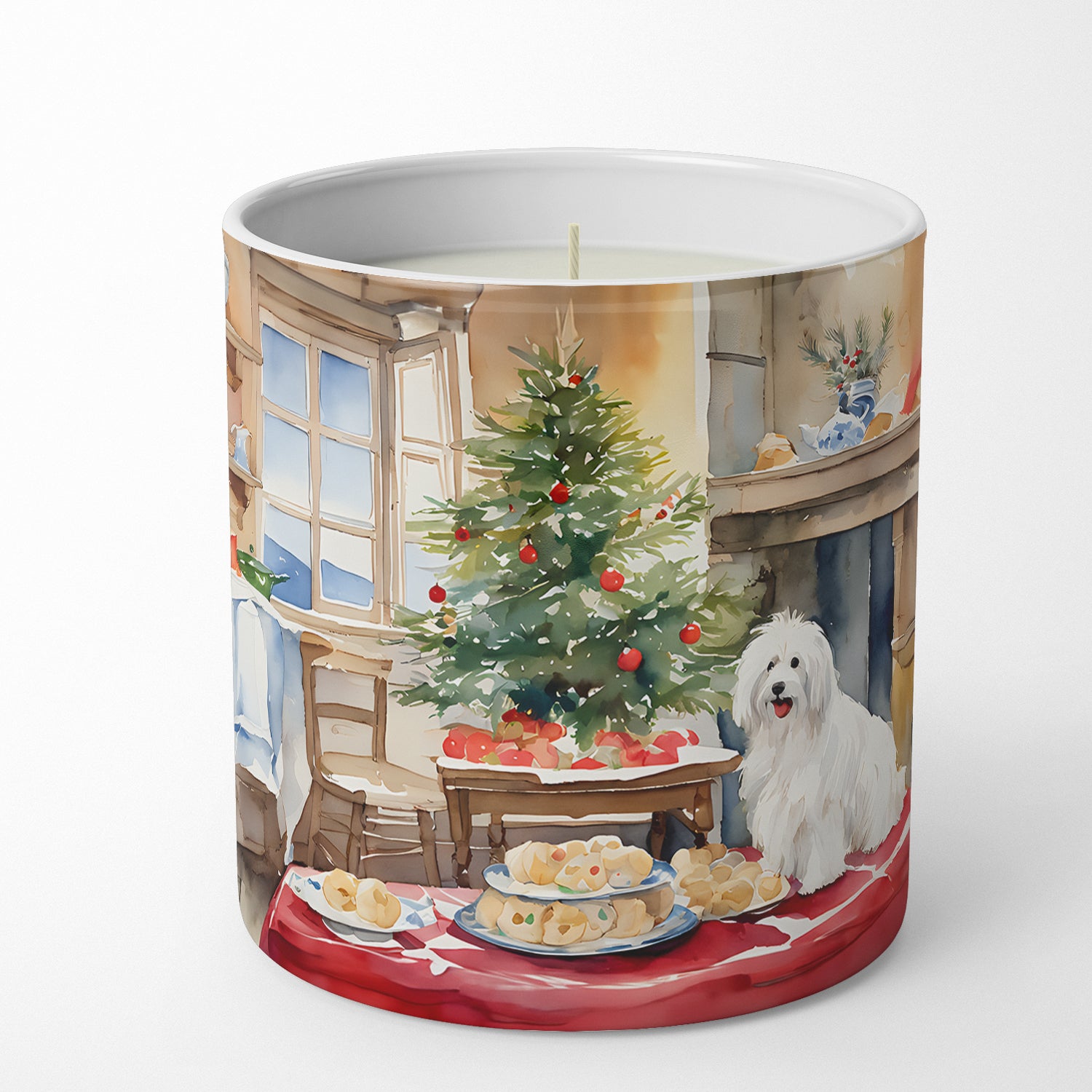 Buy this Coton De Tulear Christmas Cookies Decorative Soy Candle
