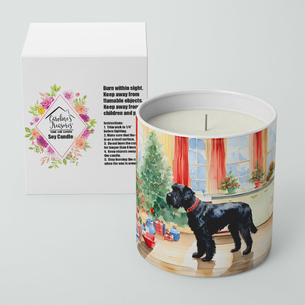 Buy this Giant Schnauzer Christmas Cookies Decorative Soy Candle