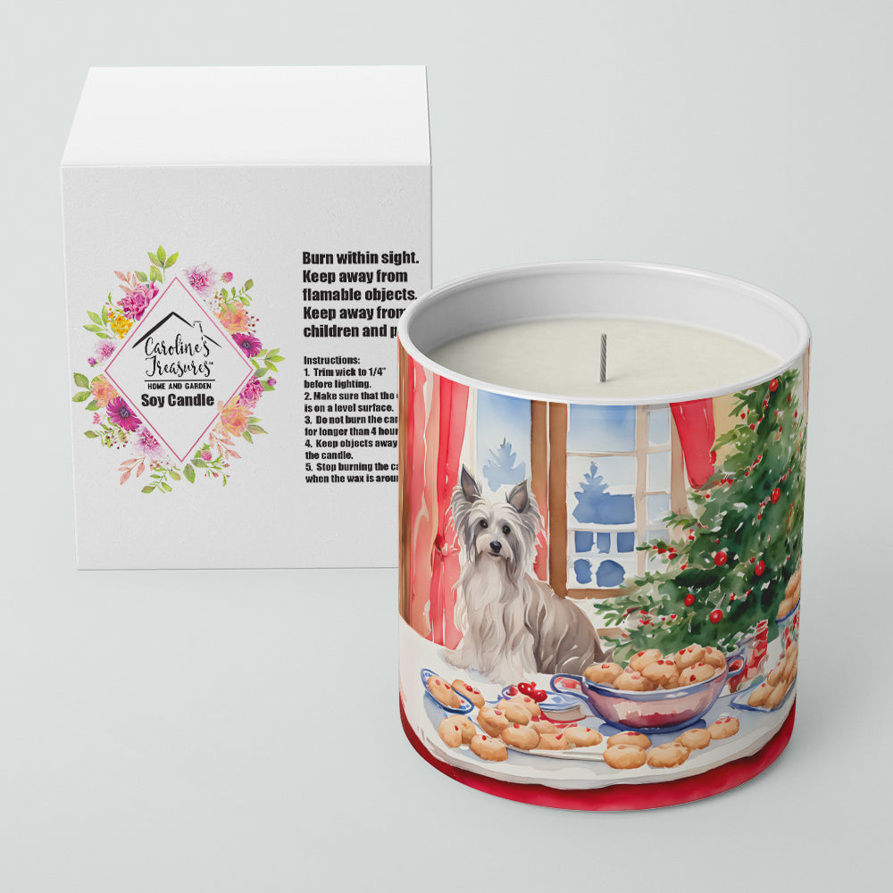 Buy this Chinese Crested Christmas Cookies Decorative Soy Candle