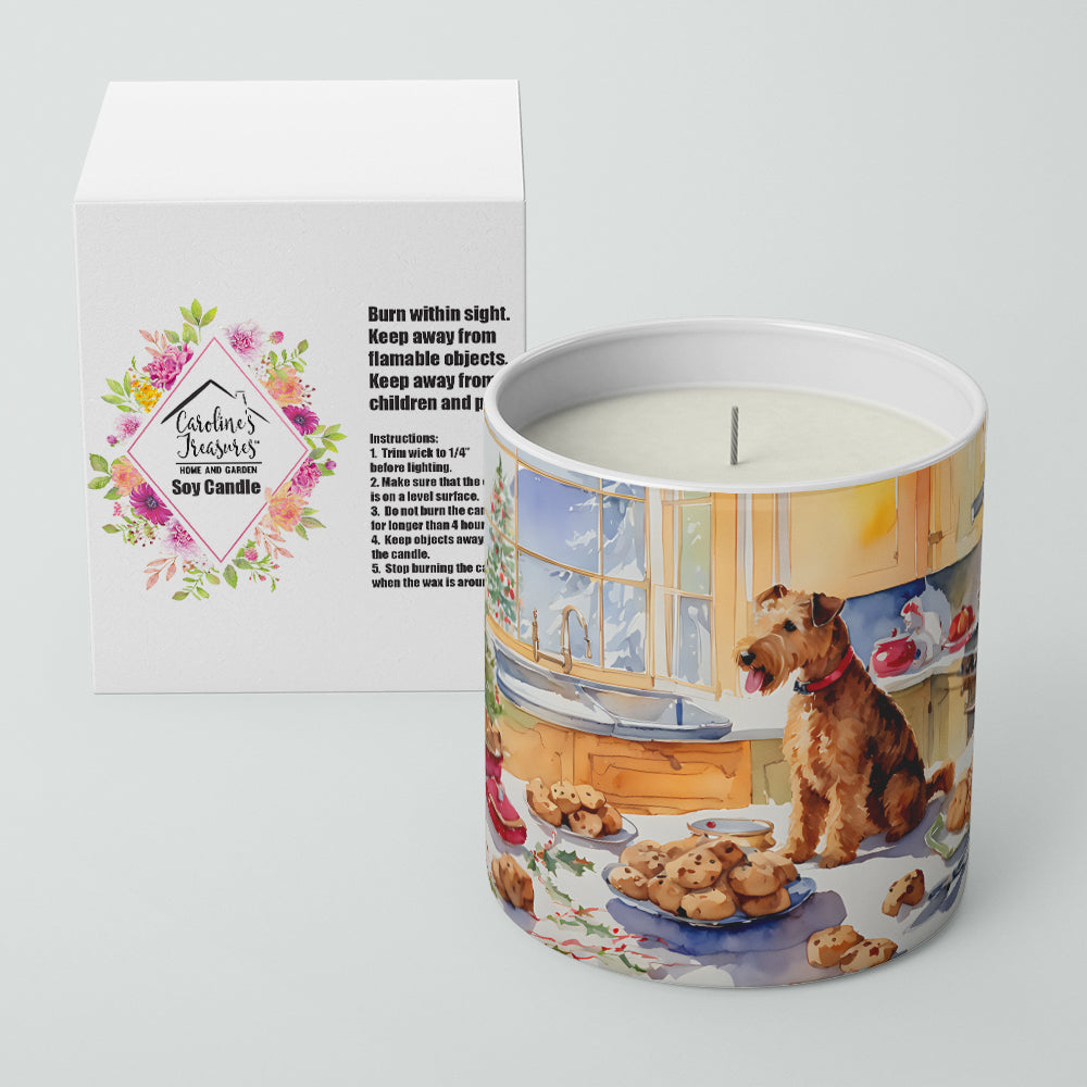 Buy this Lakeland Terrier Christmas Cookies Decorative Soy Candle