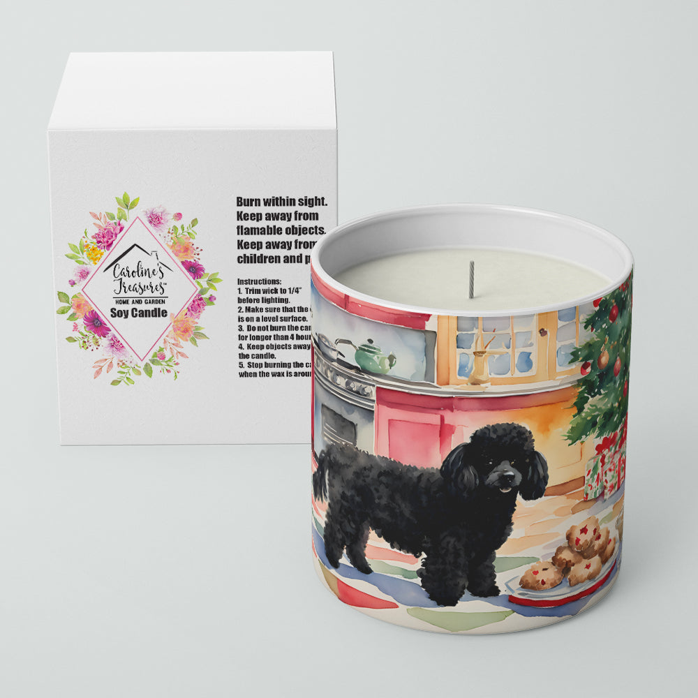 Buy this Poodle Christmas Cookies Decorative Soy Candle