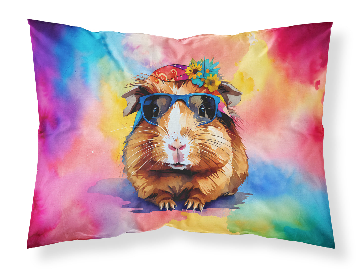 Buy this Hippie Animal Guinea Pig Standard Pillowcase