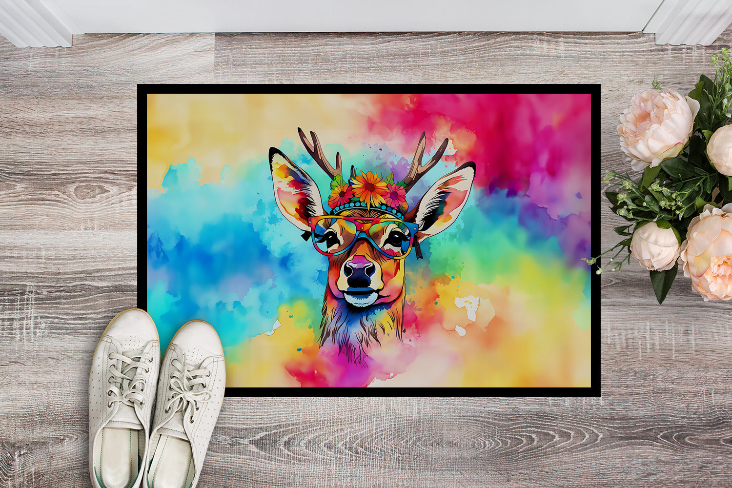 Buy this Hippie Animal Deer Doormat