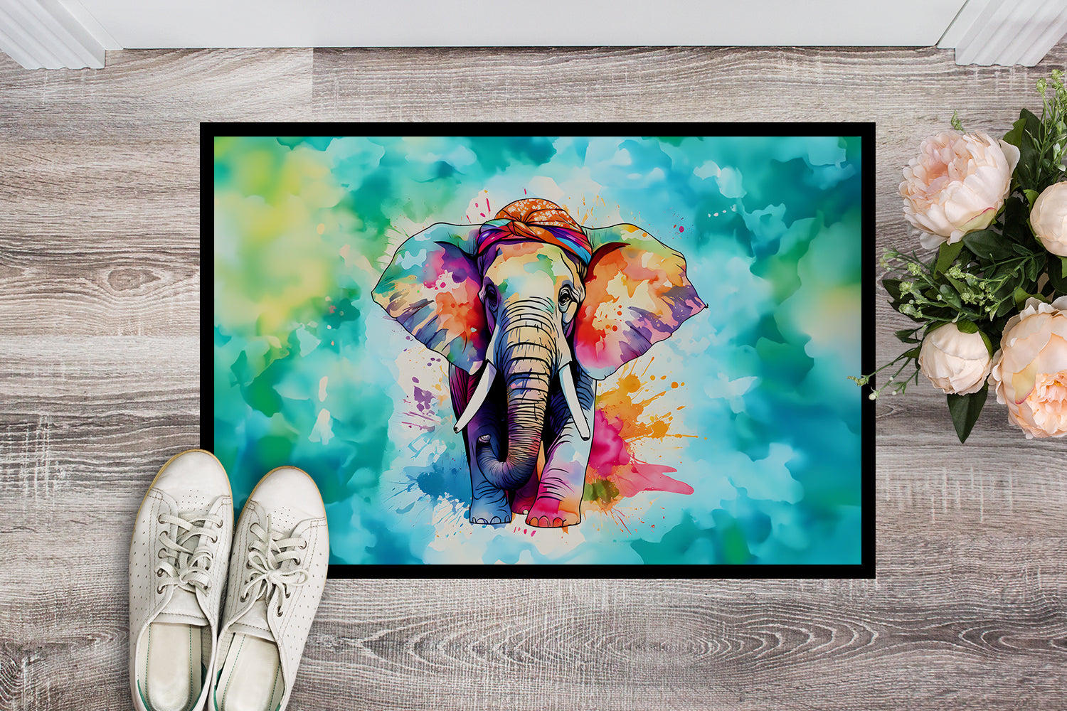 Buy this Hippie Animal Elephant Doormat