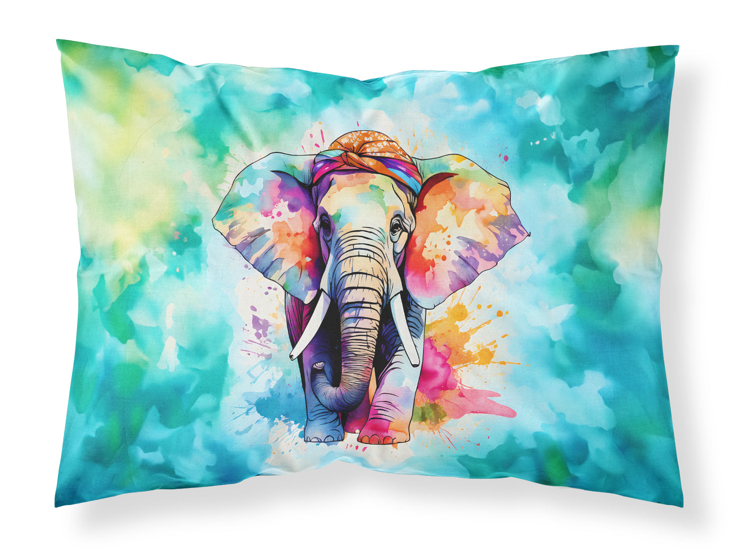 Buy this Hippie Animal Elephant Standard Pillowcase