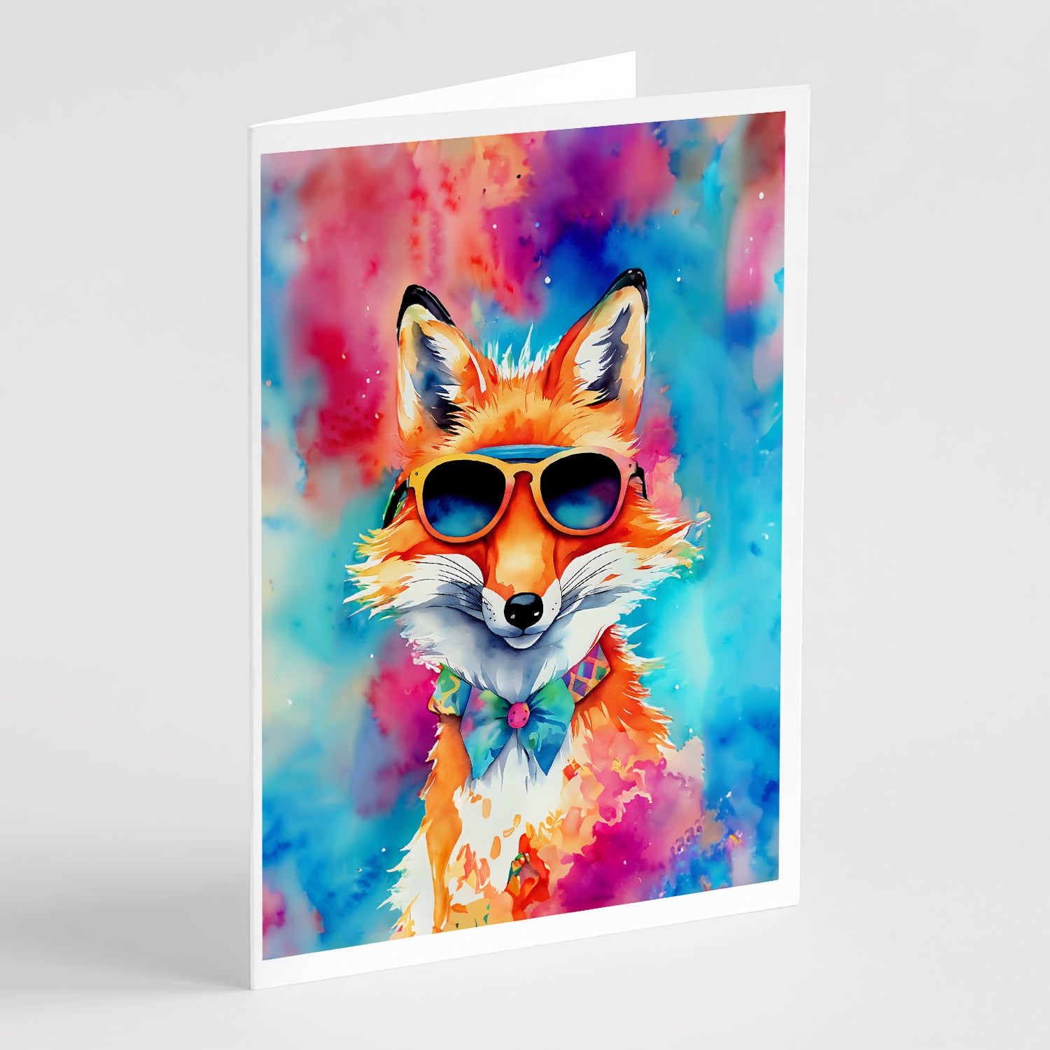 Buy this Hippie Animal Fox Greeting Cards Pack of 8