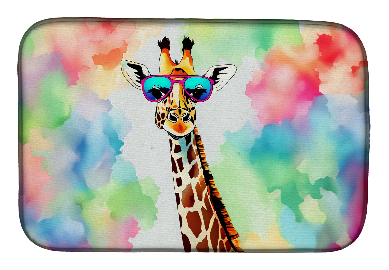 Buy this Hippie Animal Giraffe Dish Drying Mat