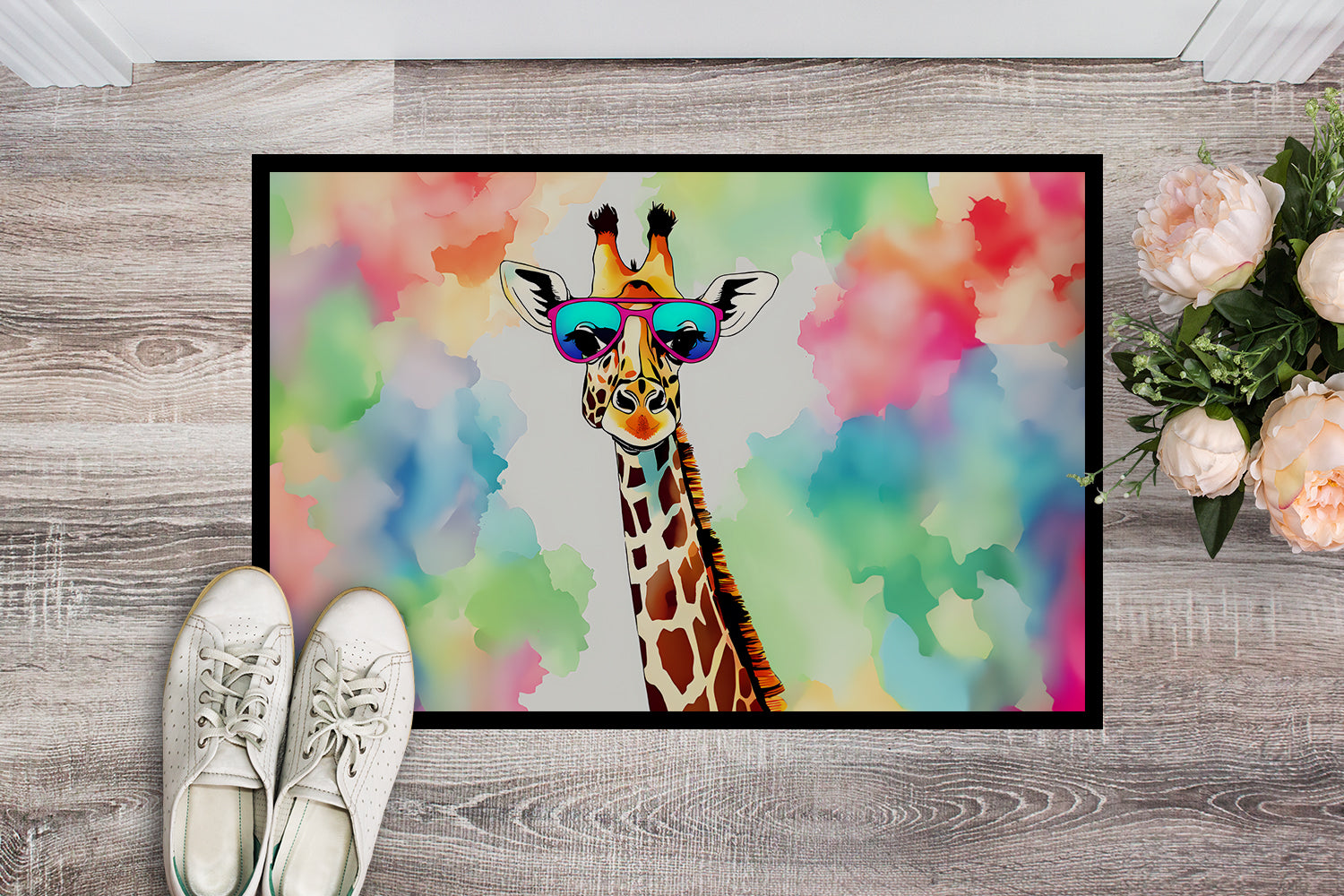 Buy this Hippie Animal Giraffe Doormat