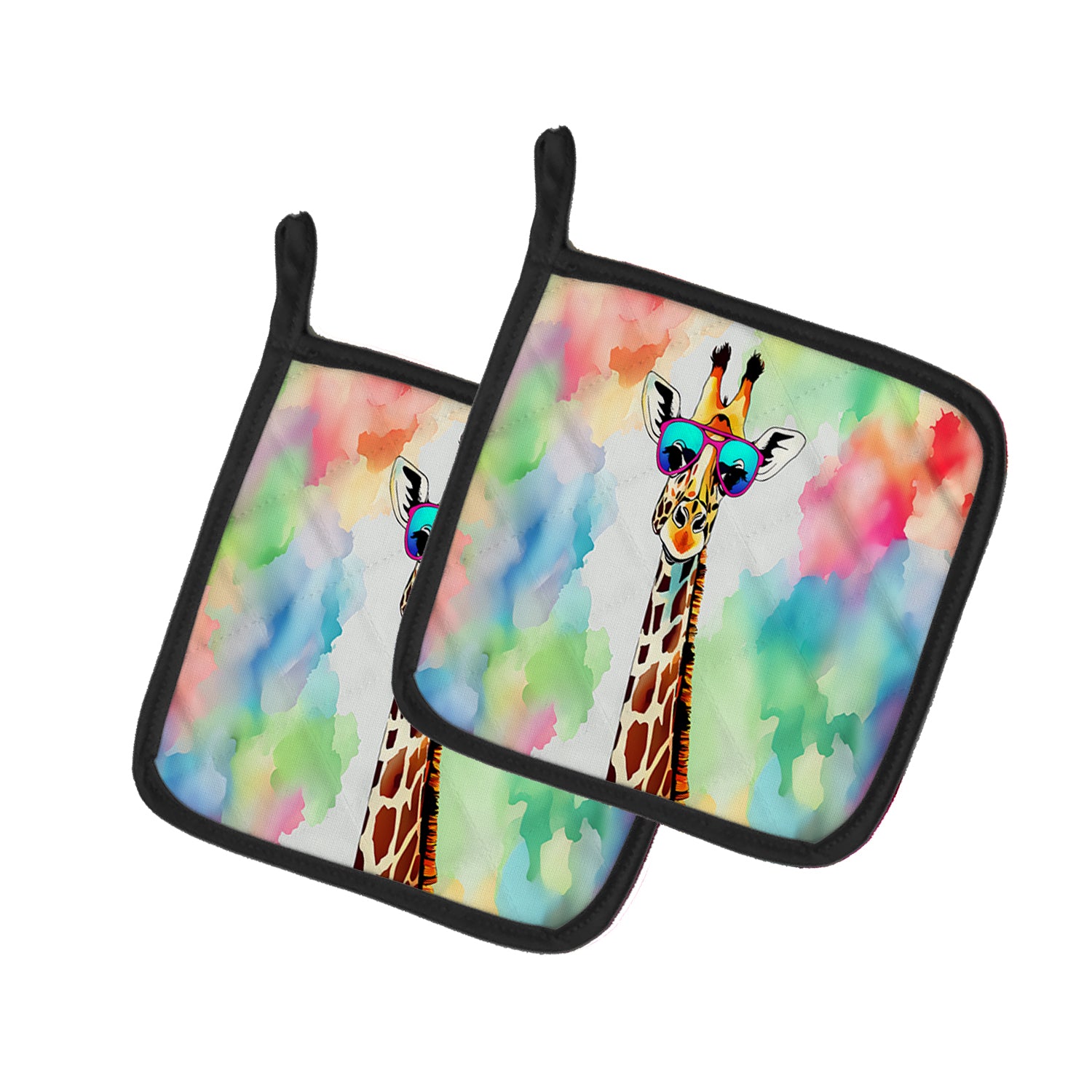 Buy this Hippie Animal Giraffe Pair of Pot Holders