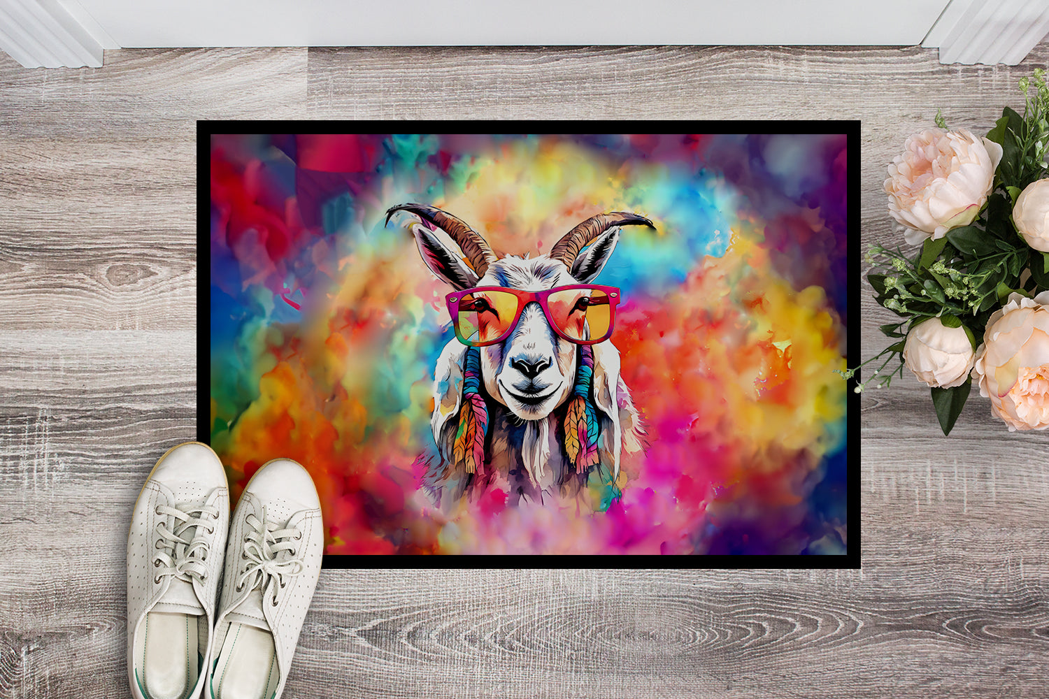 Buy this Hippie Animal Goat Doormat