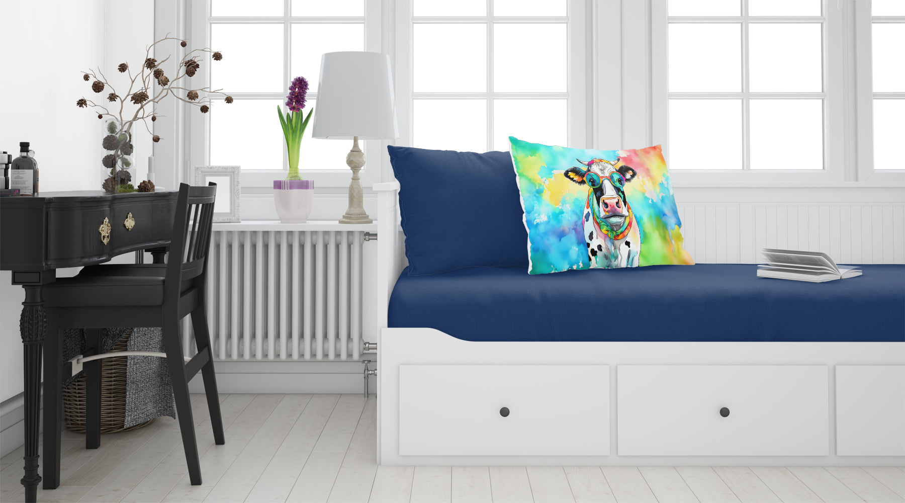 Buy this Hippie Animal Cow Standard Pillowcase