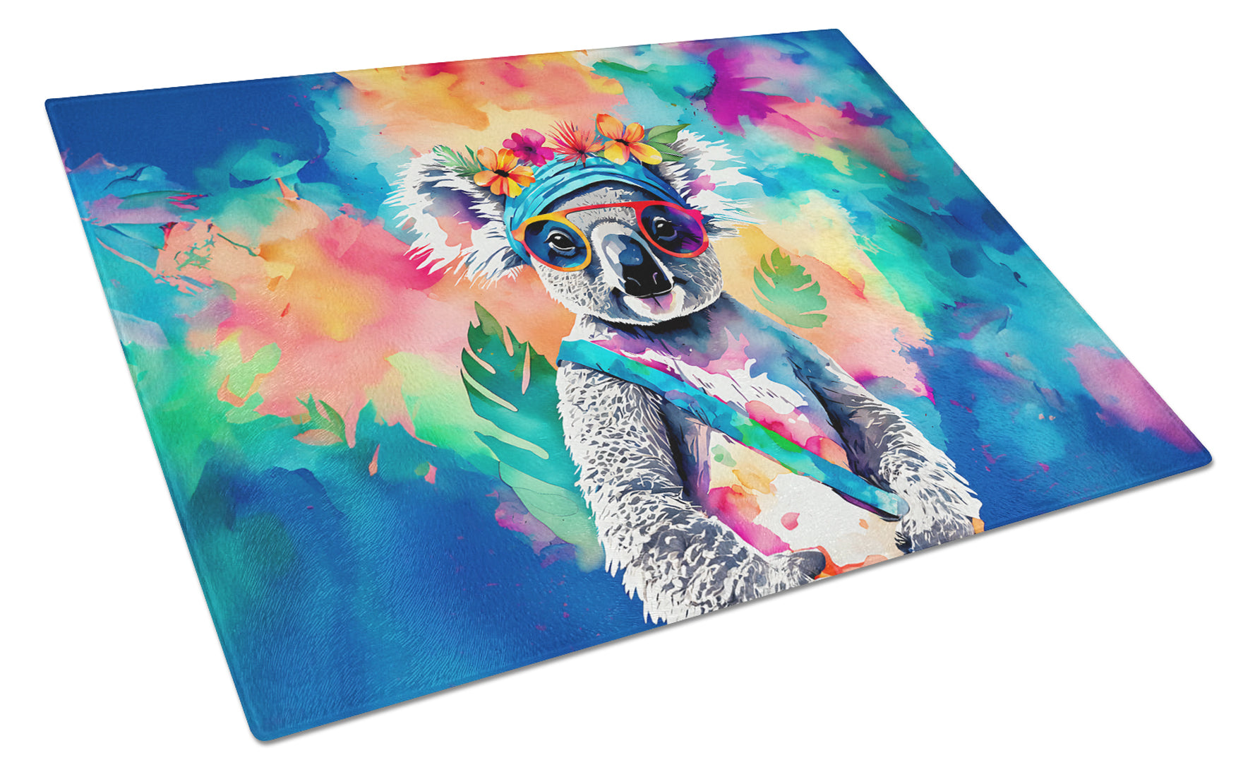 Buy this Hippie Animal Koala Glass Cutting Board