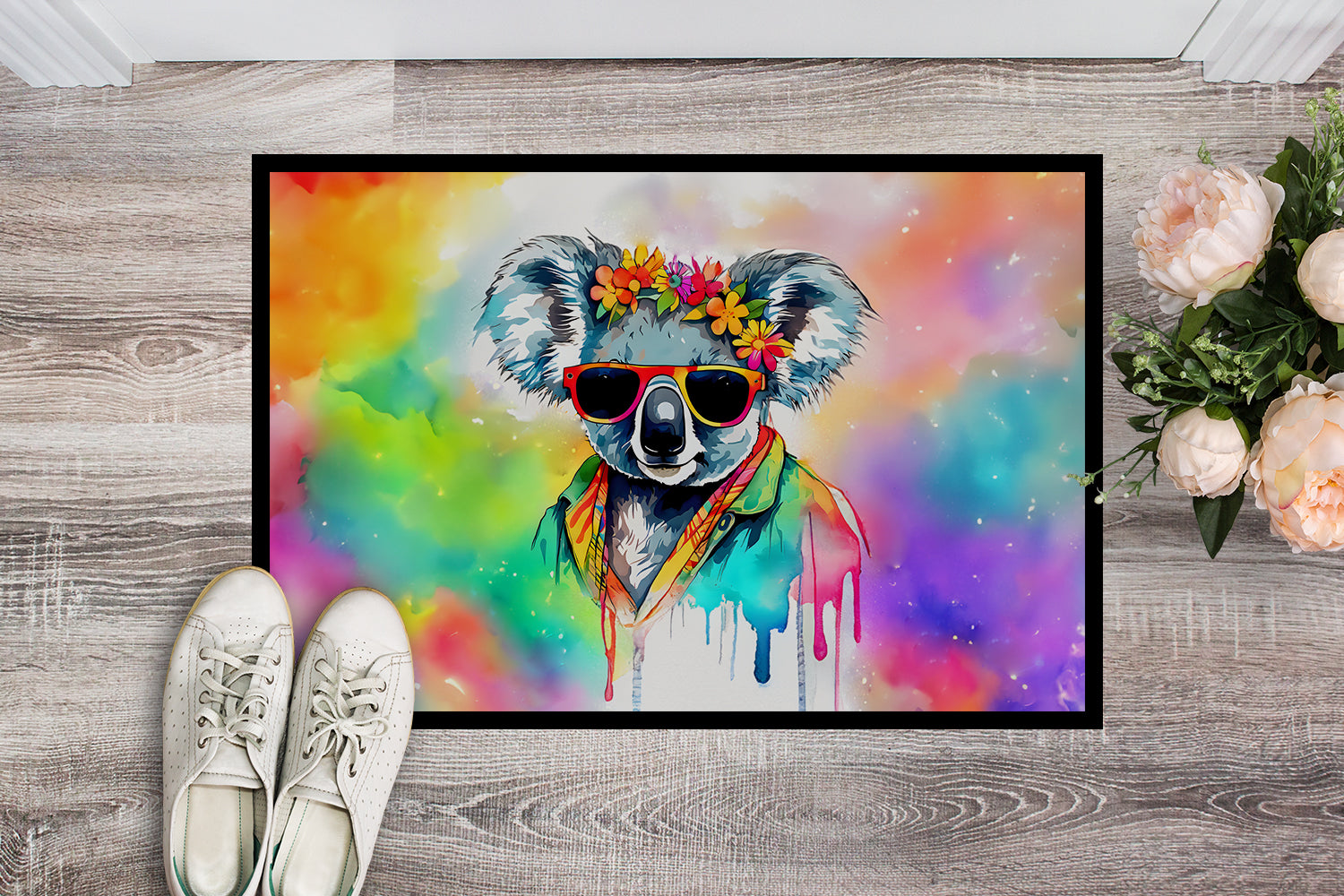 Hippie Animal Koala Doormat