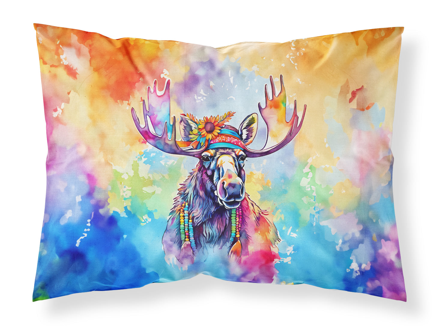 Buy this Hippie Animal Moose Standard Pillowcase
