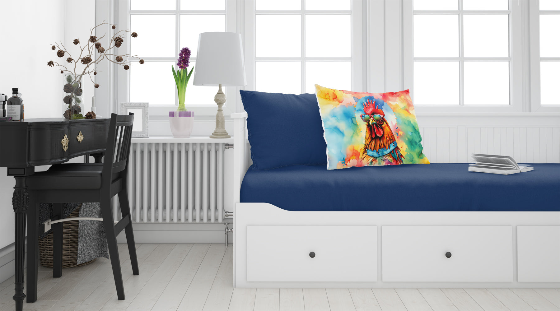 Buy this Hippie Animal Red Rooster Standard Pillowcase