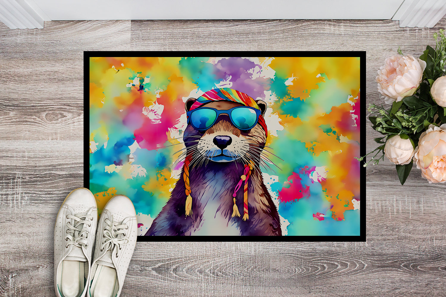 Hippie Animal Otter Doormat