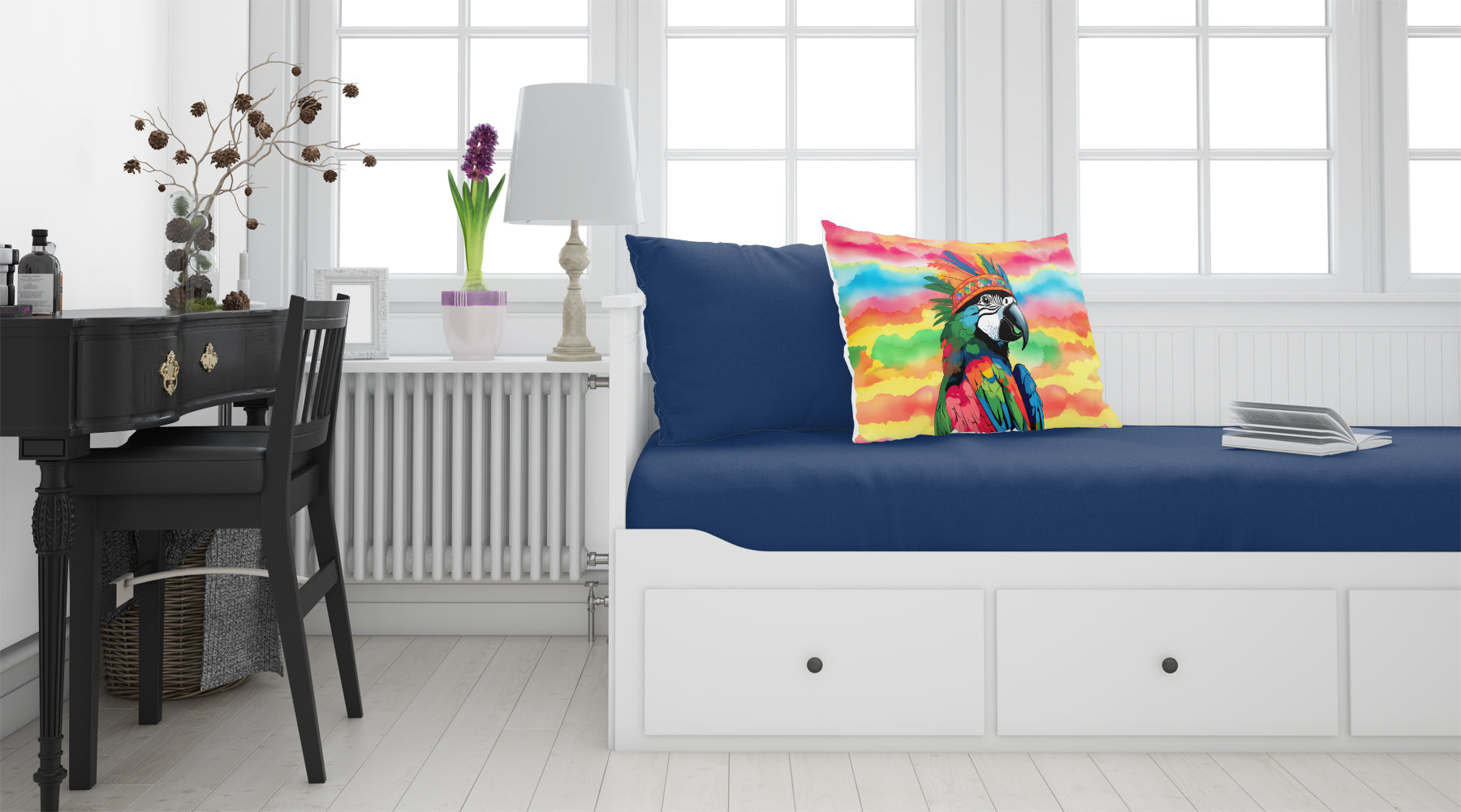 Buy this Hippie Animal Parrot Standard Pillowcase