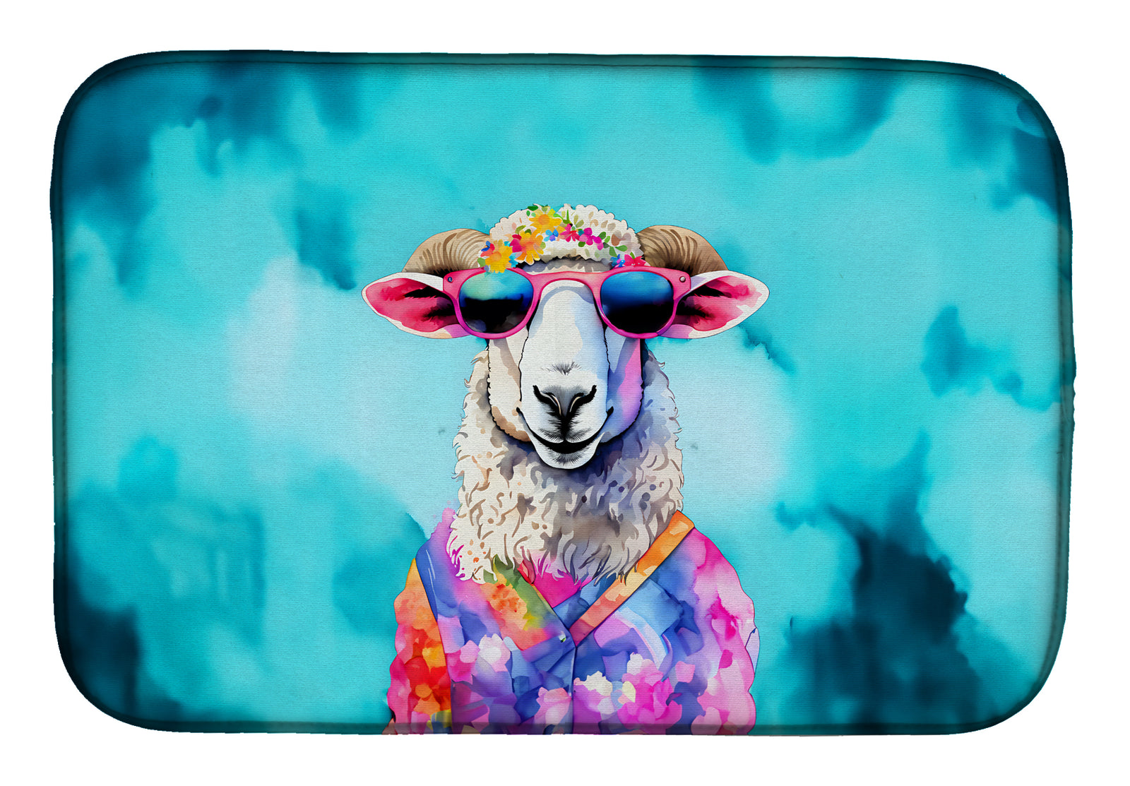 Buy this Hippie Animal Sheep Dish Drying Mat